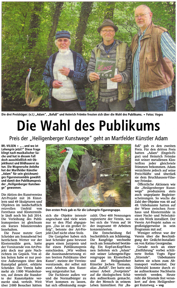 PRESSEBERICHT vom 06.08.2013 Kreiszeitung