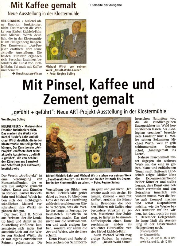 PRESSEBERICHT vom 06.08.2013 Kreiszeitung