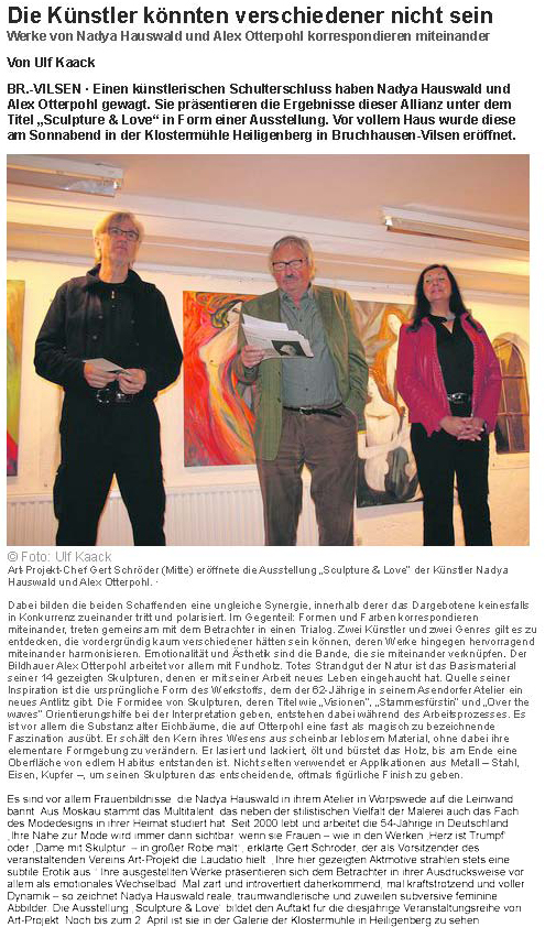 PRESSEBERICHT vom 06.08.2013 Kreiszeitung